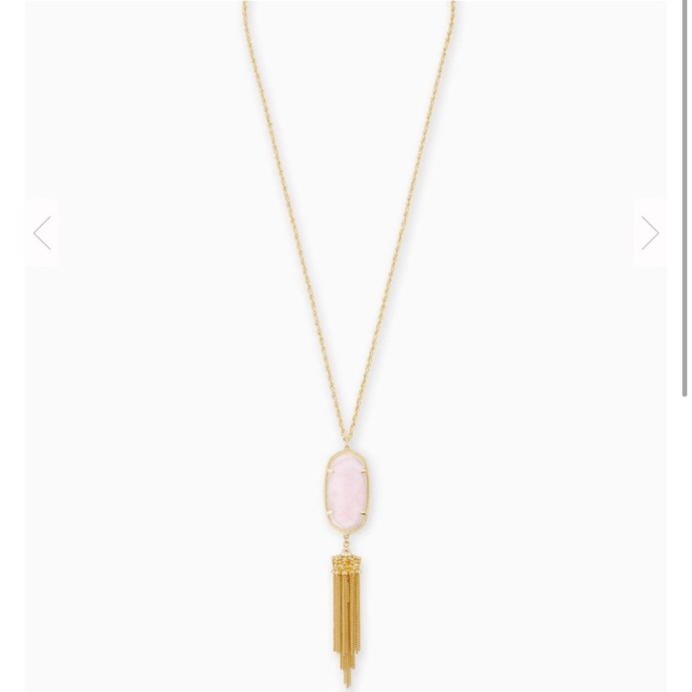 Kendra Scott Rayne Tassel Gold Necklace